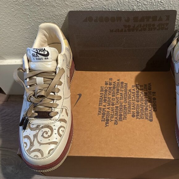 Women's Premium Leather Nike AF1 BHM Brand New, Limited Edition - Picture 1 of 3